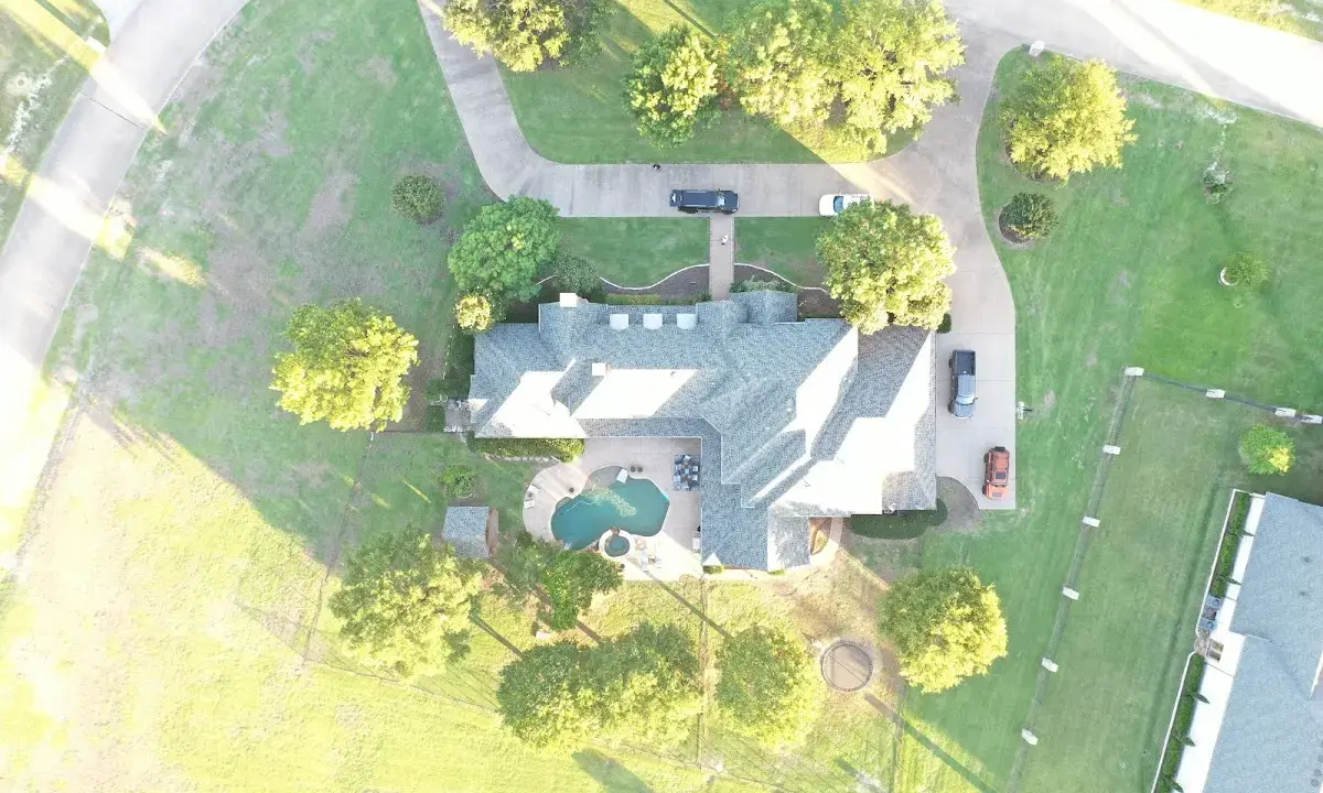 New shingle roof installation on a home in Peoria Heights